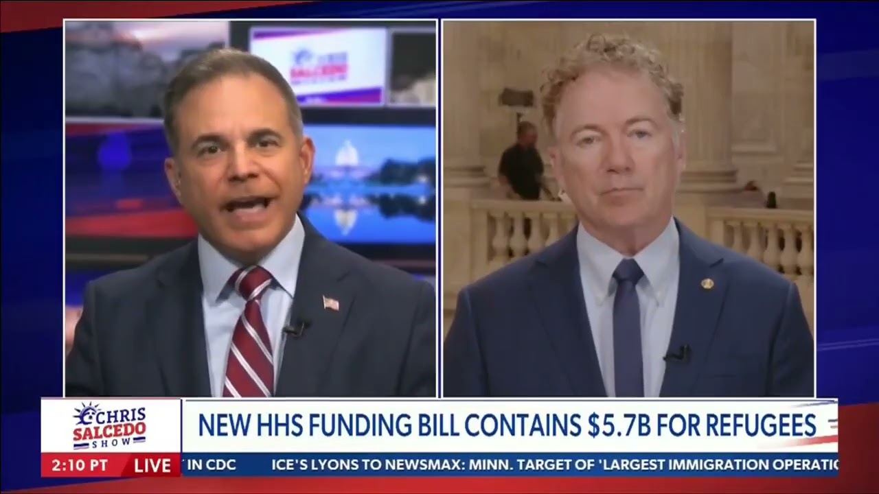 🚨 BREAKING: Sen. Rand Paul just introduced the END WELFARE FOR NON-CITIZENS ACT
