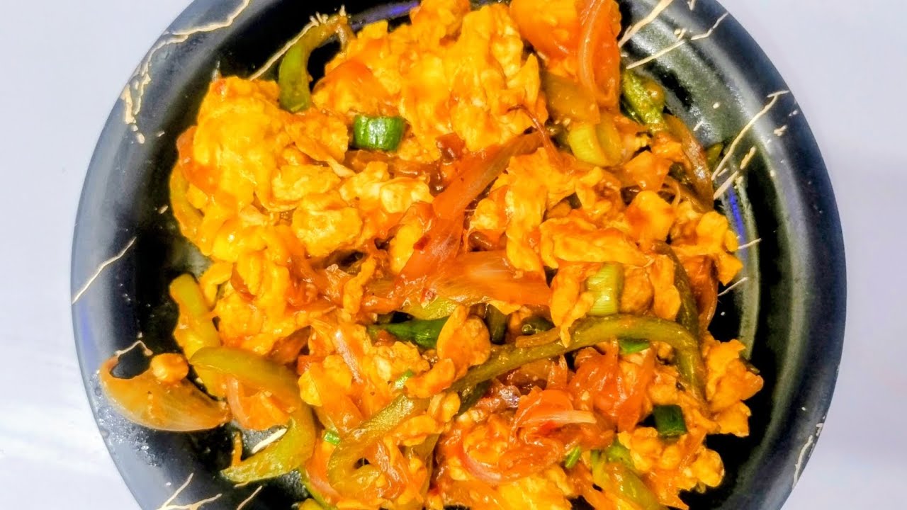 Egg chilli 