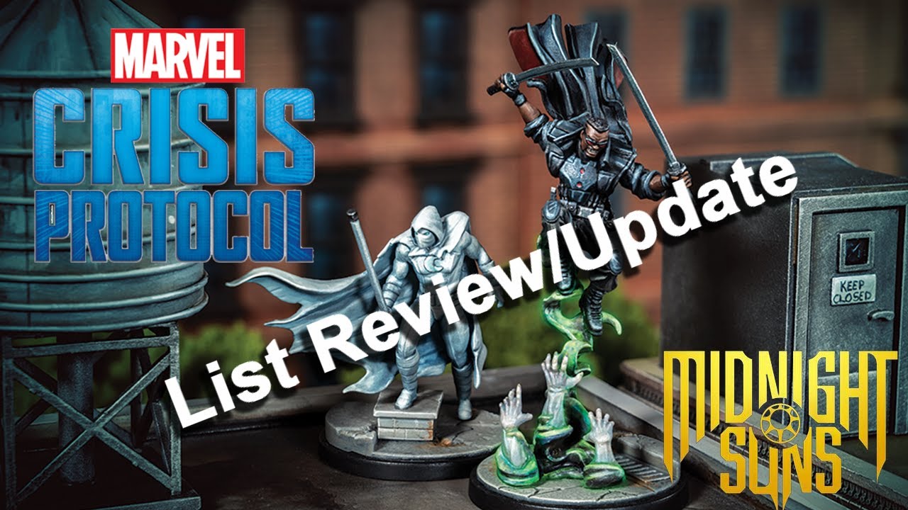 Marvel Crisis Protocol - Midnight sons List