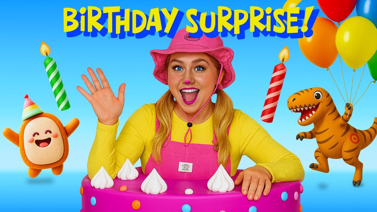 COLORFUL BIRTHDAY PARTY! Play-Doh Cakes, Counting & Fun for Kids 🍰
