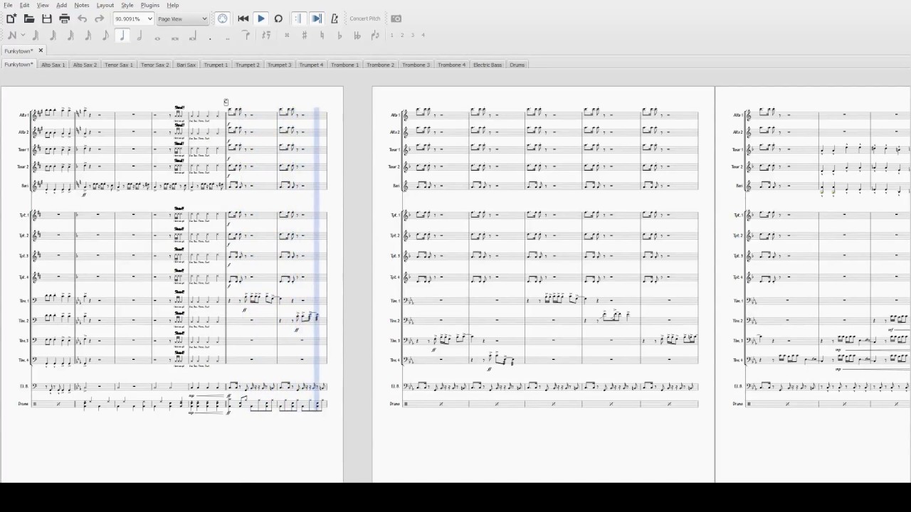 Funkytown - Lipps Inc. (Lucky Chops) Arrangement for Big Band