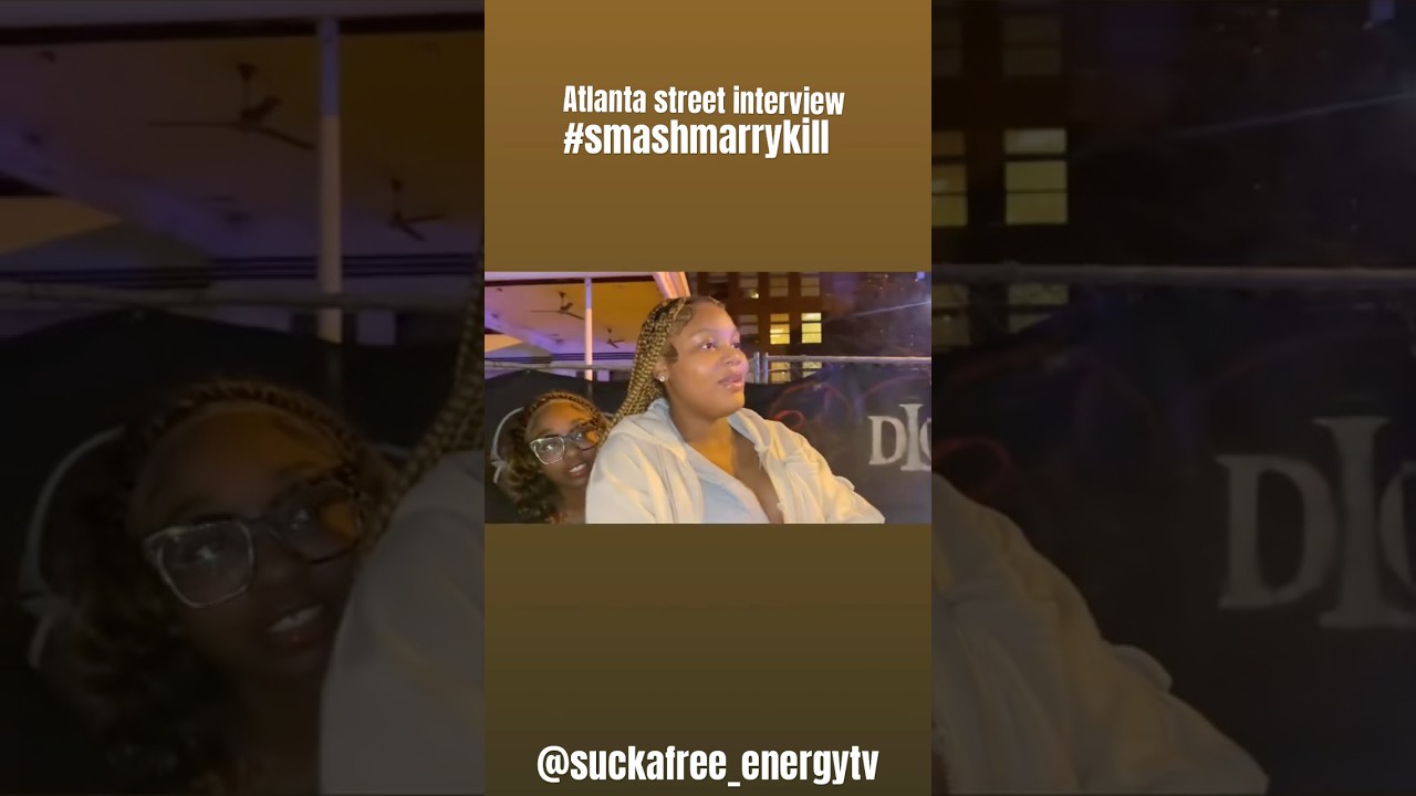 Atlanta street interviews and interactions vlog  