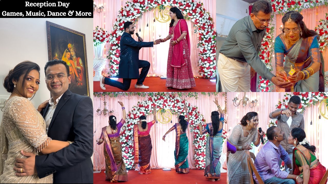 Grand Reception 😍 ಮದುವೆಯ ಕೊನೆಯ ಕಾರ್ಯಕ್ರಮ 🥳 Dance, Music, Games & Fun Activities - Wedding Vlog
