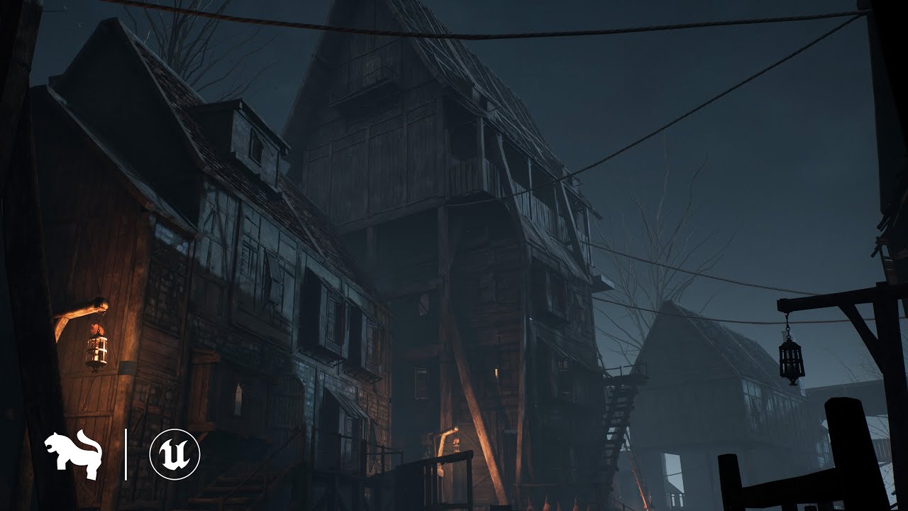 Dark Medieval Environment / Unreal Engine