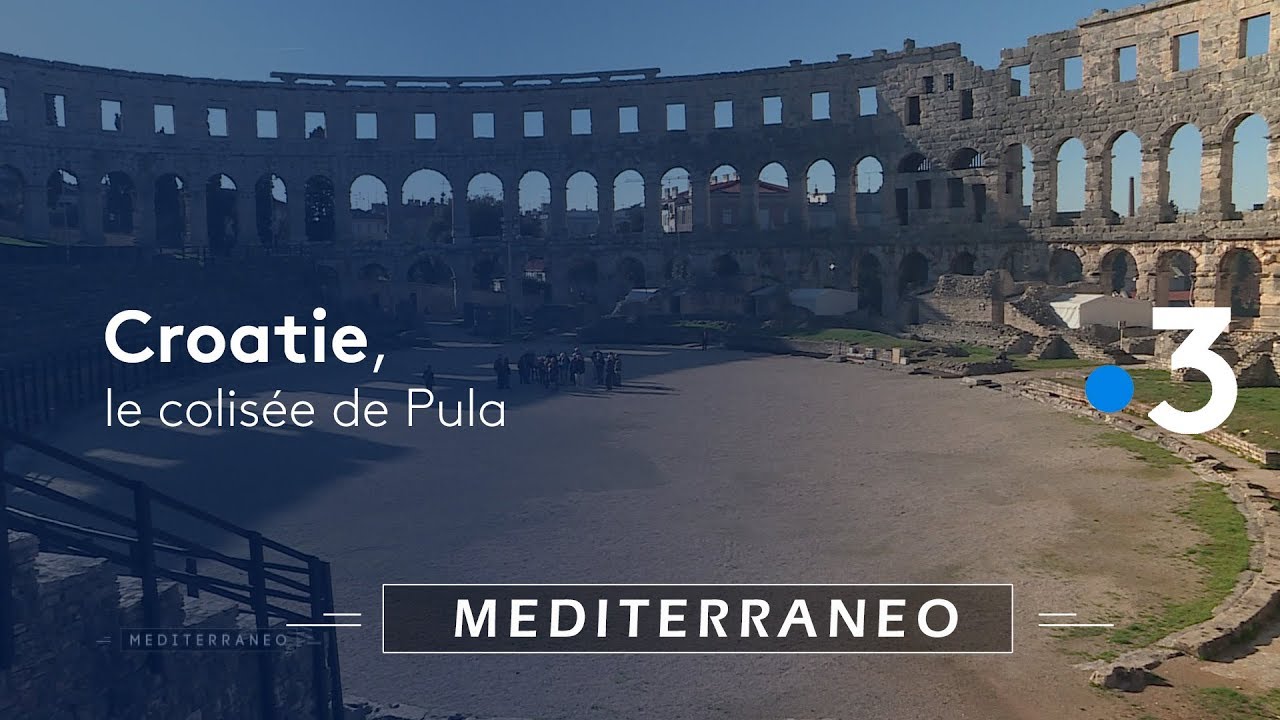 Croatie, le Colisée de Pula