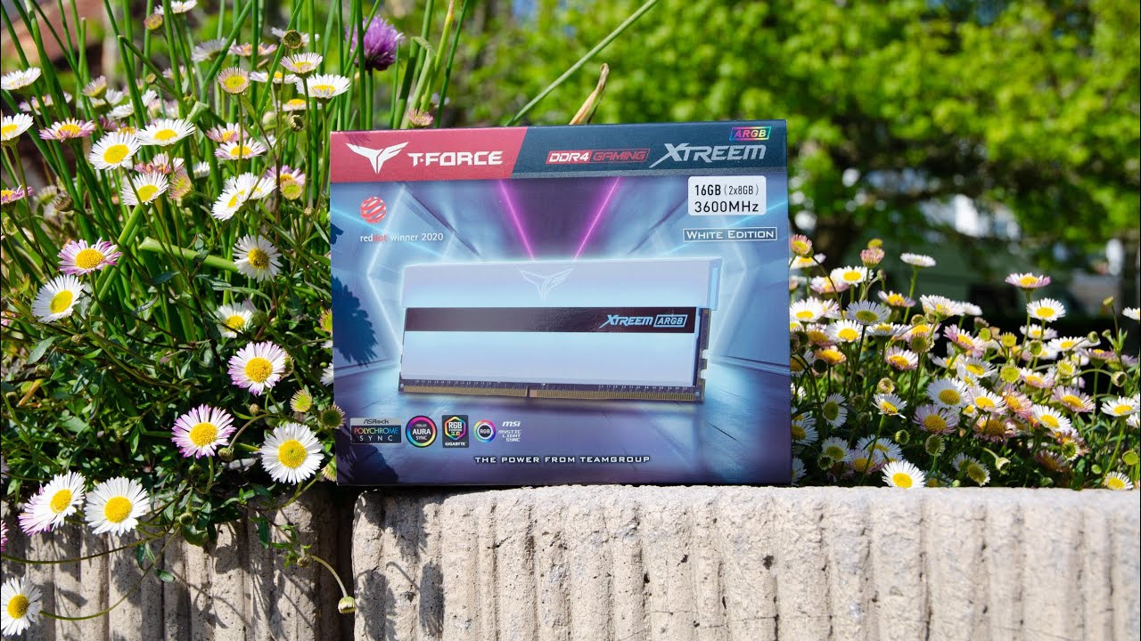 Transcending light with T-Force's XTREEM WHITE ARGB 16GB DDR4 RAM kits !
