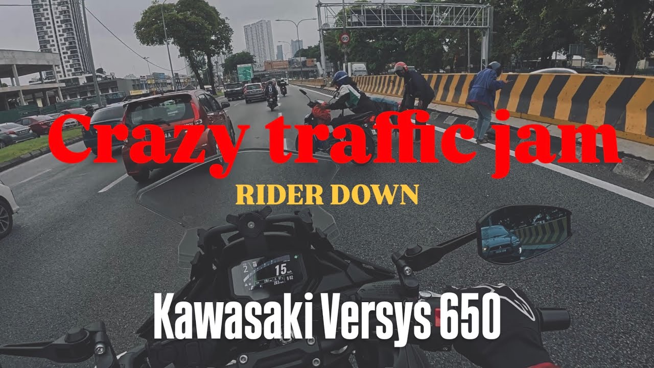 Morning RUSH HOUR | can the KAWASAKI VERSYS 650 survive in KL traffic?