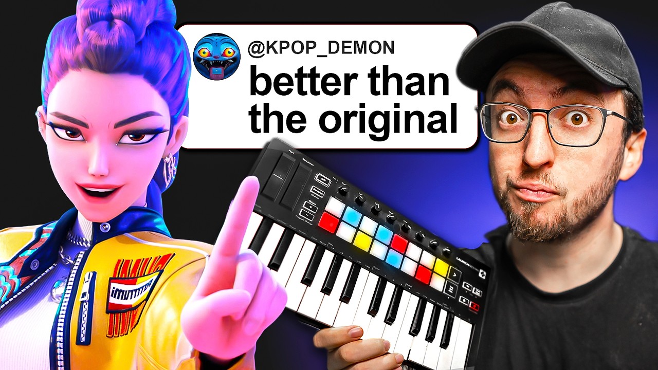 Я сделал «Golden» из KPop Demon Hunter, даже не услышав эту песню