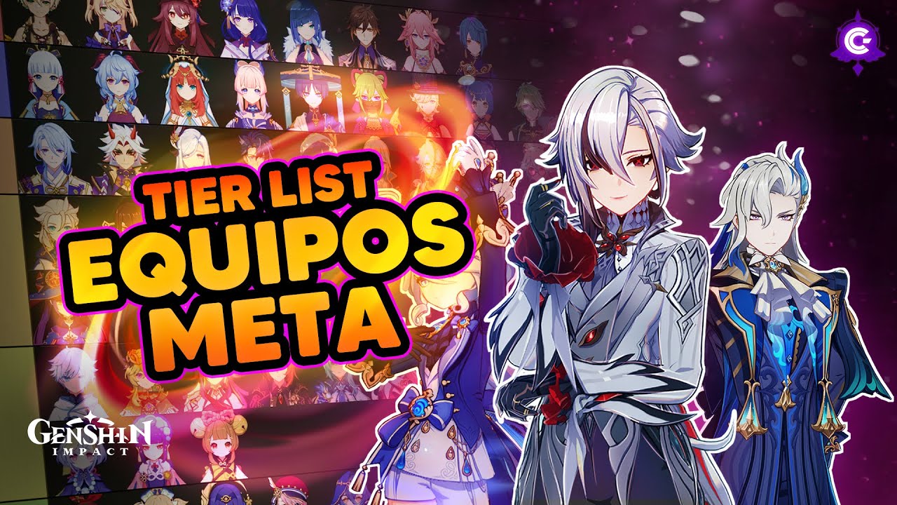 ✅TOP 10 MEJORES TEAMS / TIER LIST de EQUIPOS META pre-NATLAN #GenshinImpact