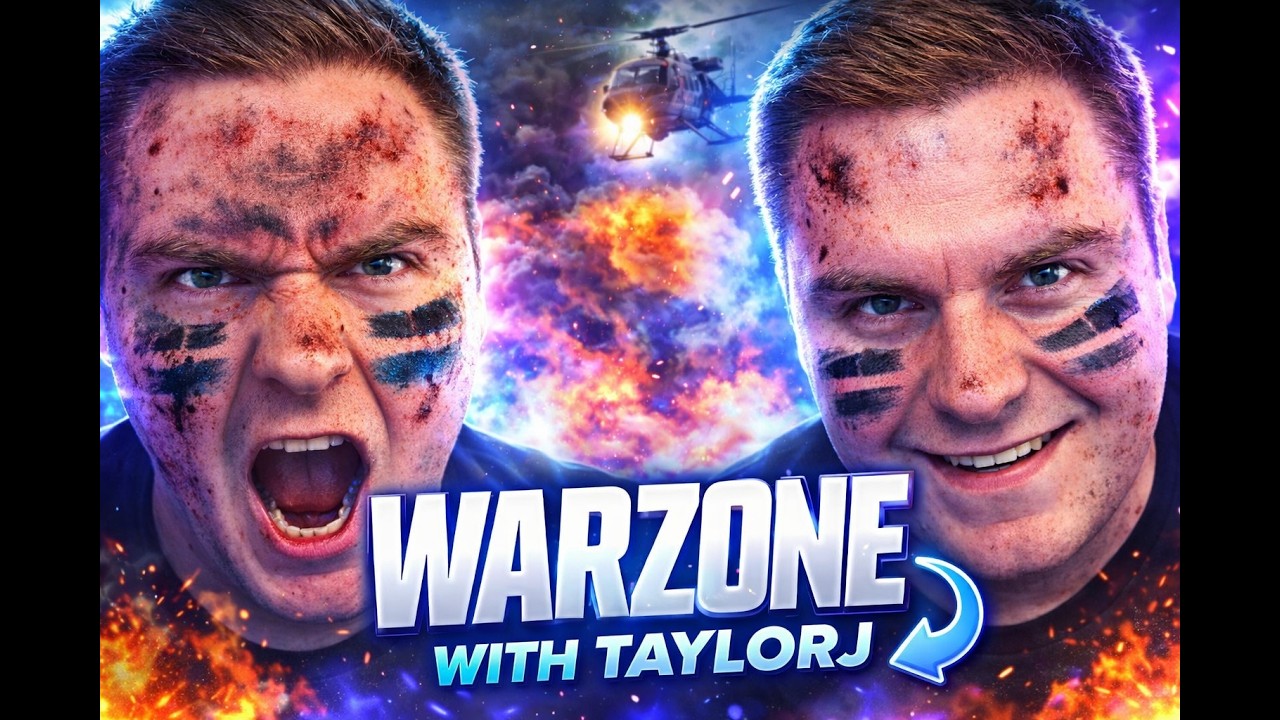 High energy WZ w TaylorJ | 4.5+ KD | Follow me on twitter @TaylorJLangston #warzone #codwarzone #bo7
