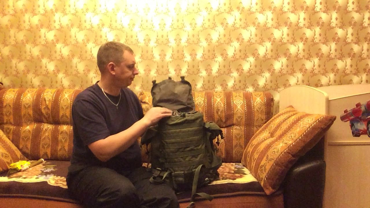 Вариант укладки патрульного ранца от экипировки «Ратник»