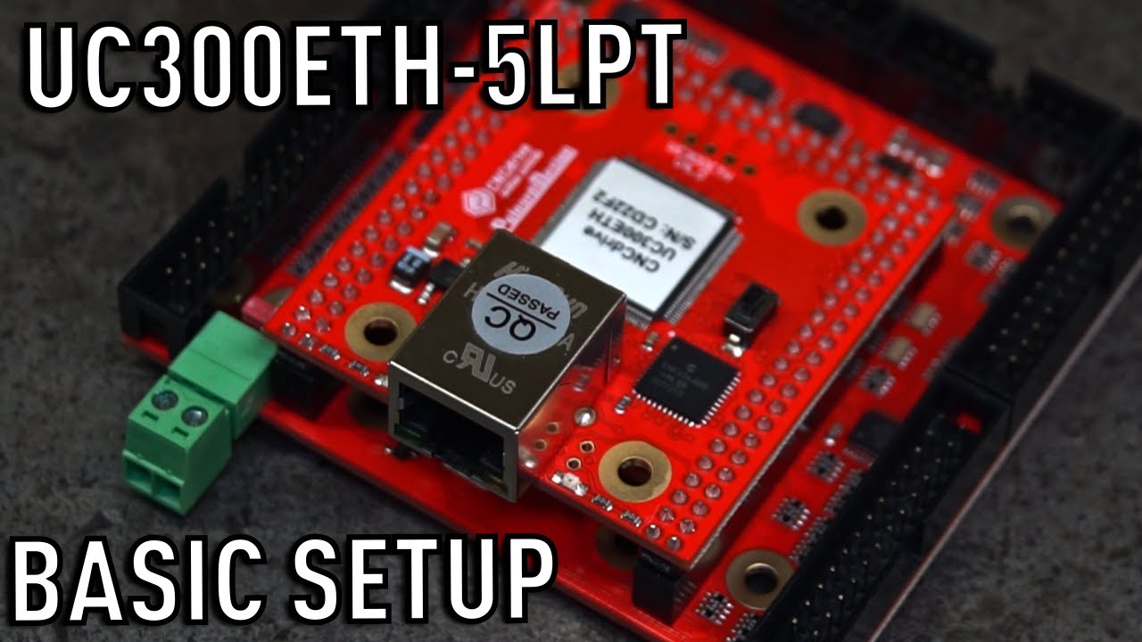 Контроллер движения ЧПУ Ethernet UC300ETH-5LPT №1 Базовая настройка
