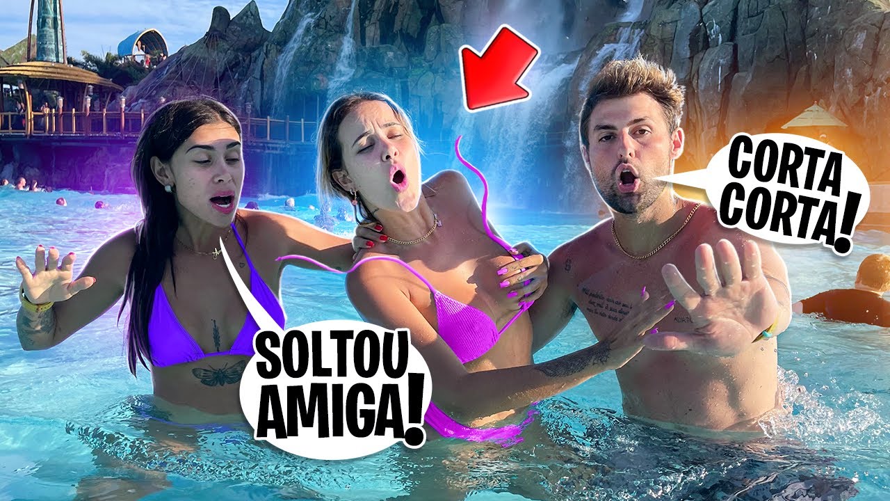 O BIQUÍNI DA MINHA CRUSH DESAMARROU NA PISCINA E DEU RUIM!!