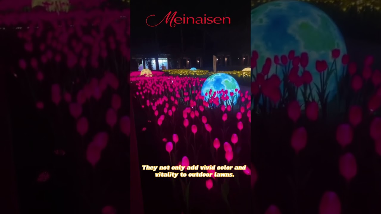 LED ground flower lights🌷