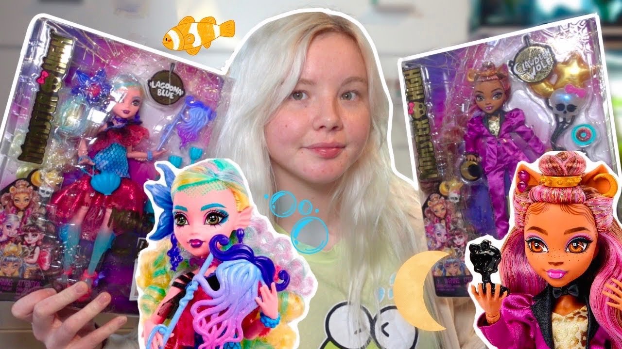 THE BEST MONSTER HIGH DOLL LINE? Monster Ball Clawdeen & Lagoona Review