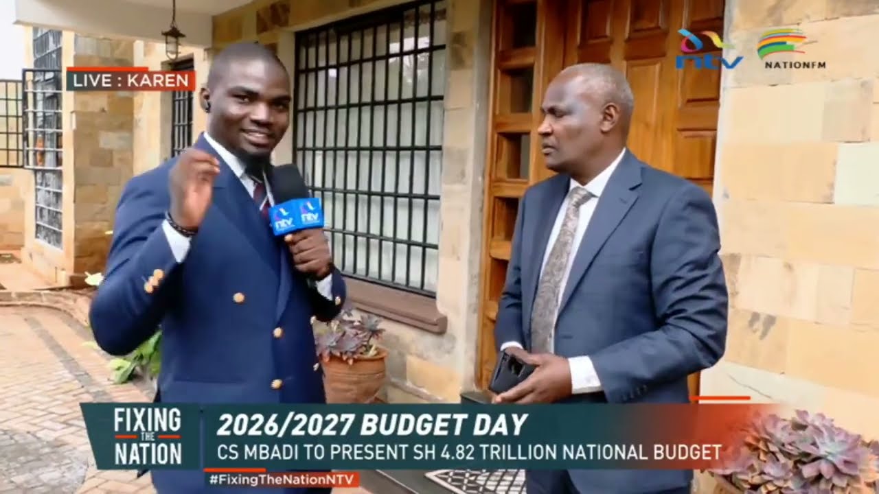 Budget Day: Catching Up With CS Mbadi At His Karen Residence