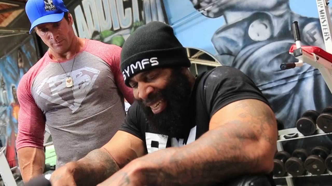 Big Rob AKA..Rob Did It, Mike O'Hearn & CT Fletcher Monster Arm Workout