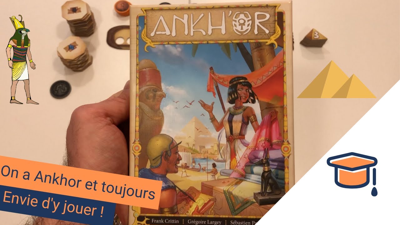 Les règles du jeu de société Ankh'or ! Pitexplique #9