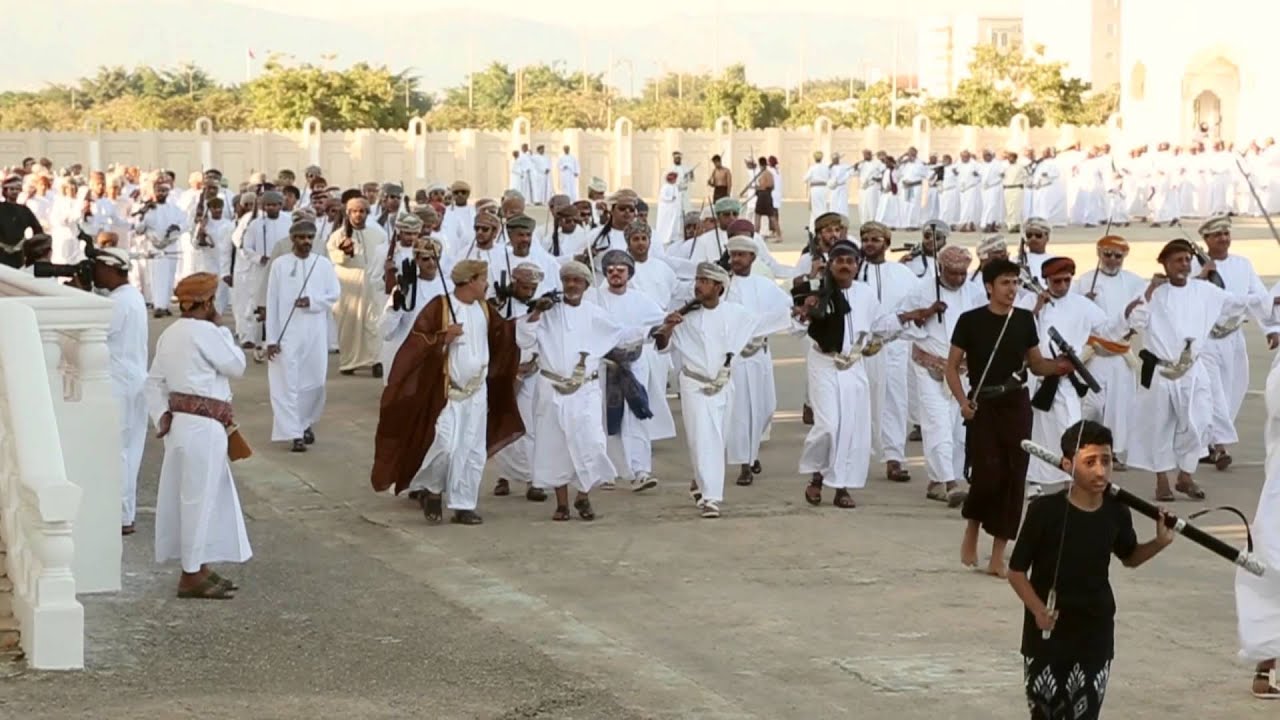 ‫هبوت المدن في ولاية صلالة بمناسبة عيد الاضحى المبارك