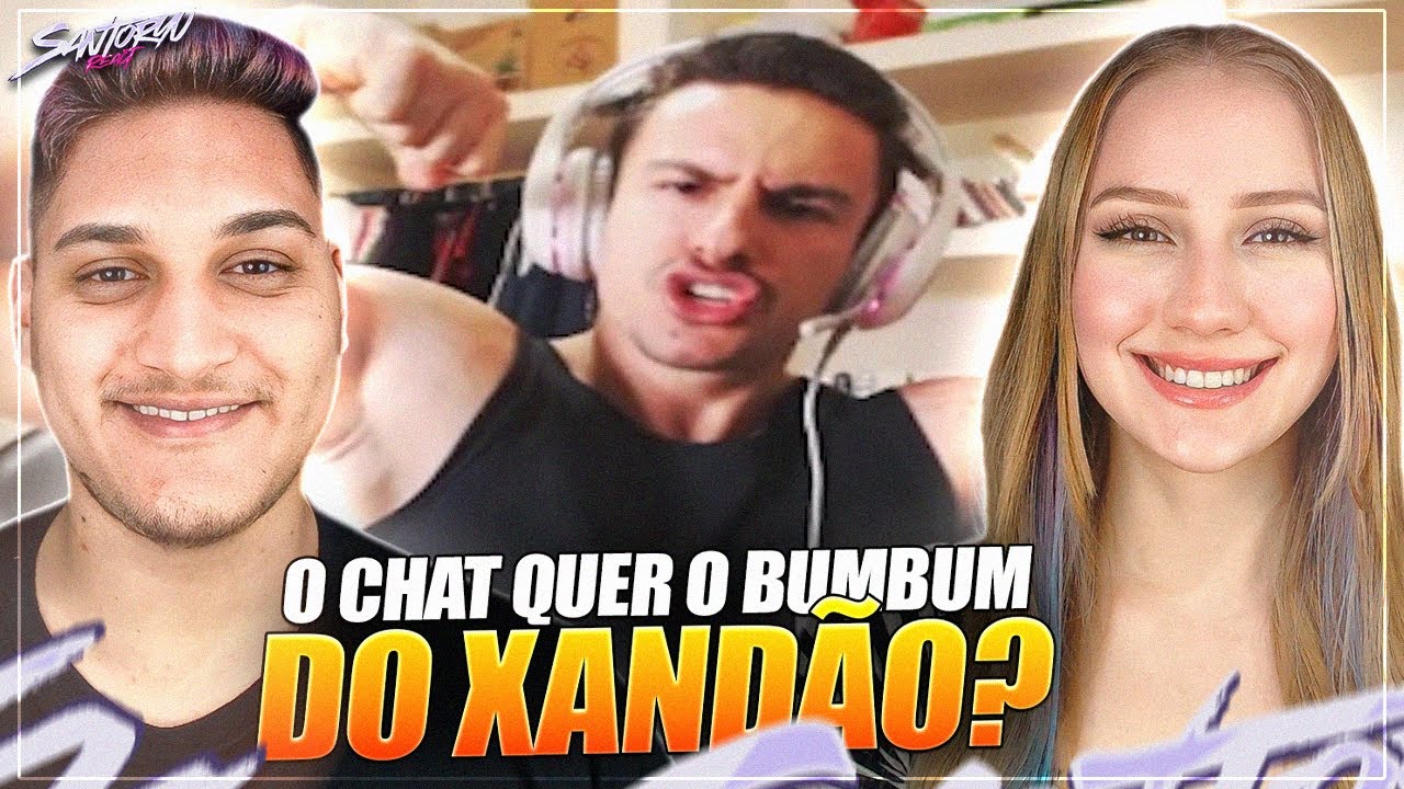 10 minutos de donates sucumbidos da live do super xandão - REACT EM CASAL