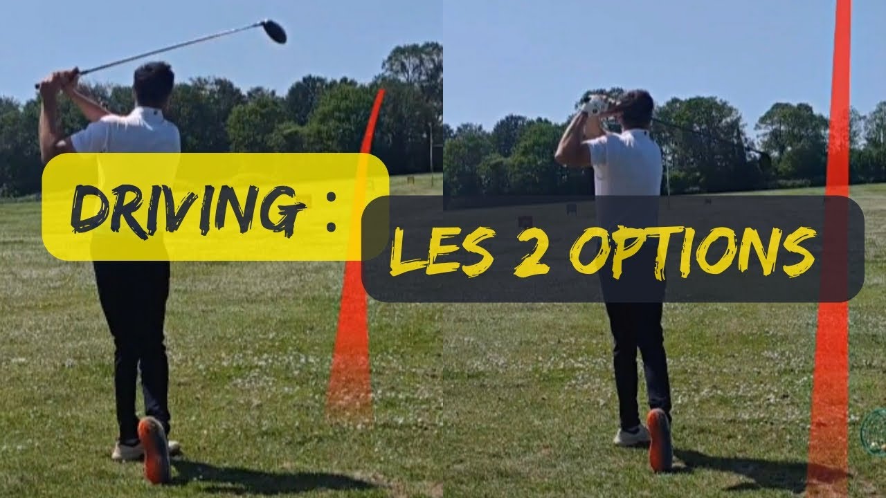 Driving, les 2 options : Le drive précis et le drive puissant