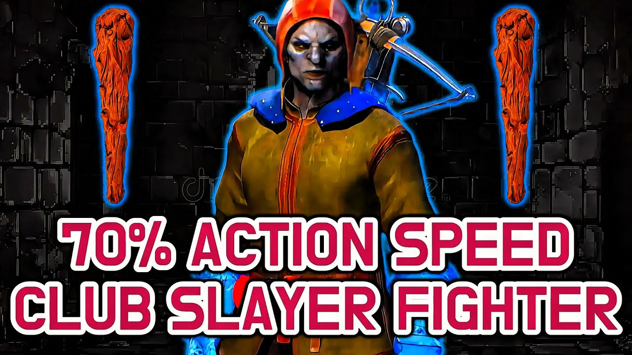 70% ACTION SPEED CLUB SLAYER FIGHTER ОЧЕНЬ СЛОМАН | DARK AND DARKER