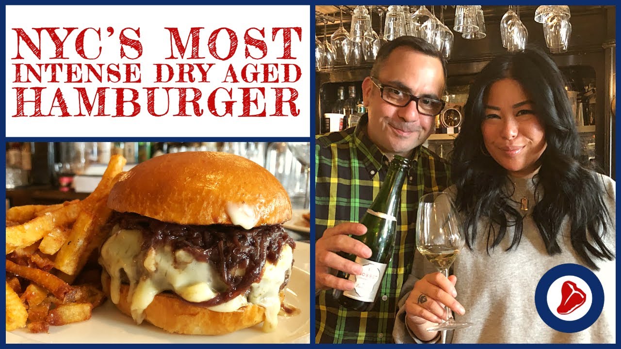 NYC's Most Intense Dry Aged Hamburger