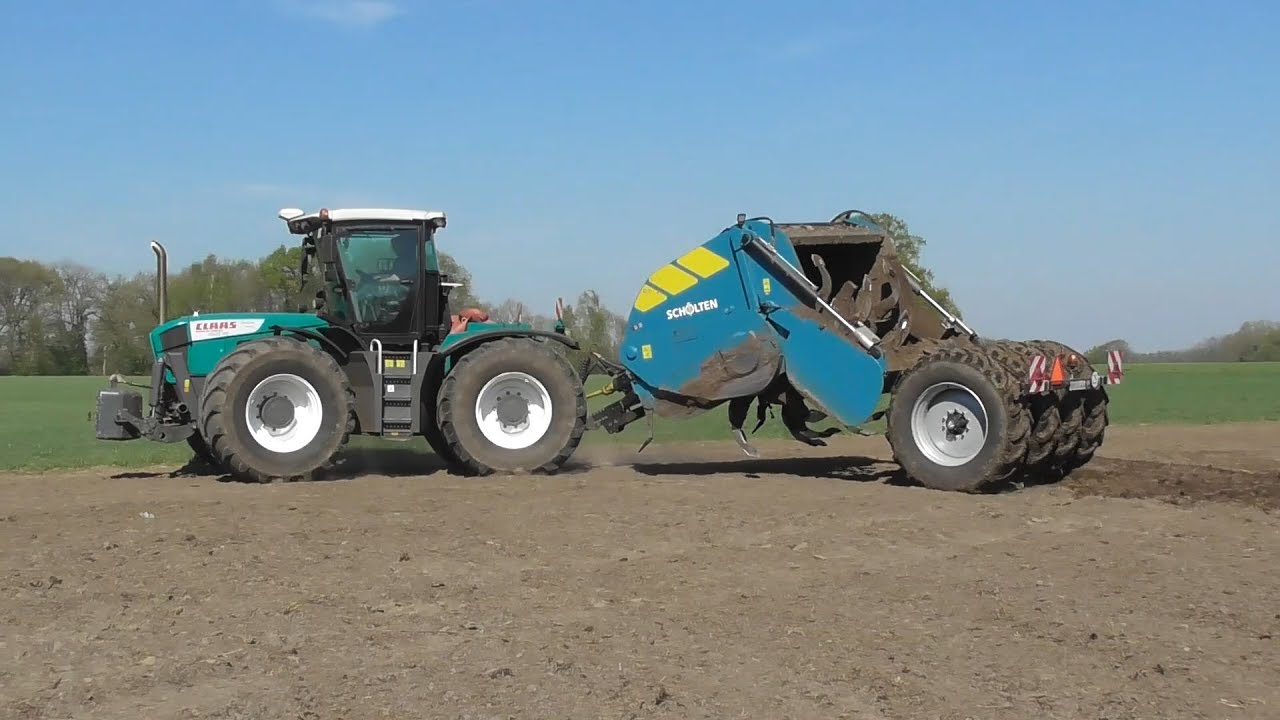 Deep spading with Claas & Imants