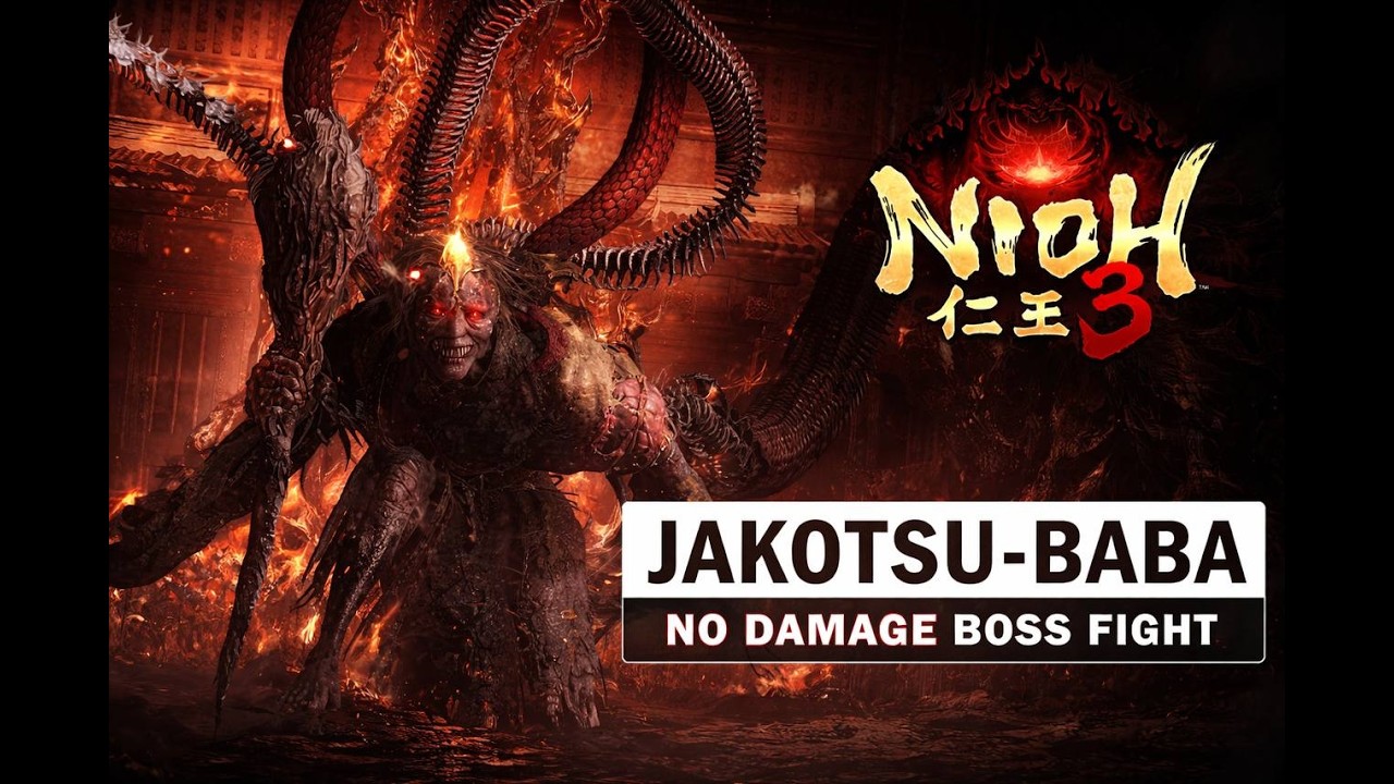 Nioh 3 - Jakotsu-baba Boss Fight (No Damage)