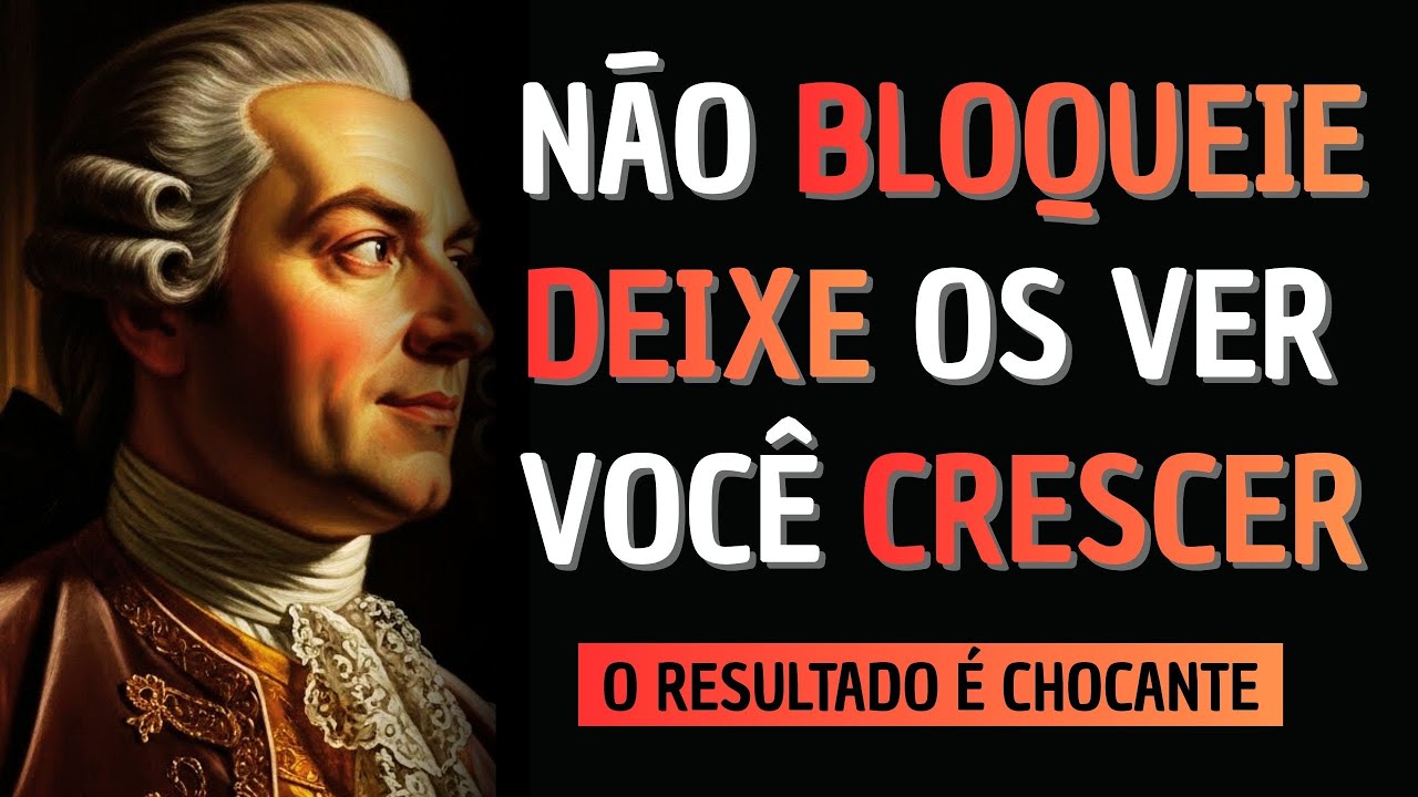 NÃO BLOQUEIE , DEIXE OS VER VC CRESCER - ESTOICISMO