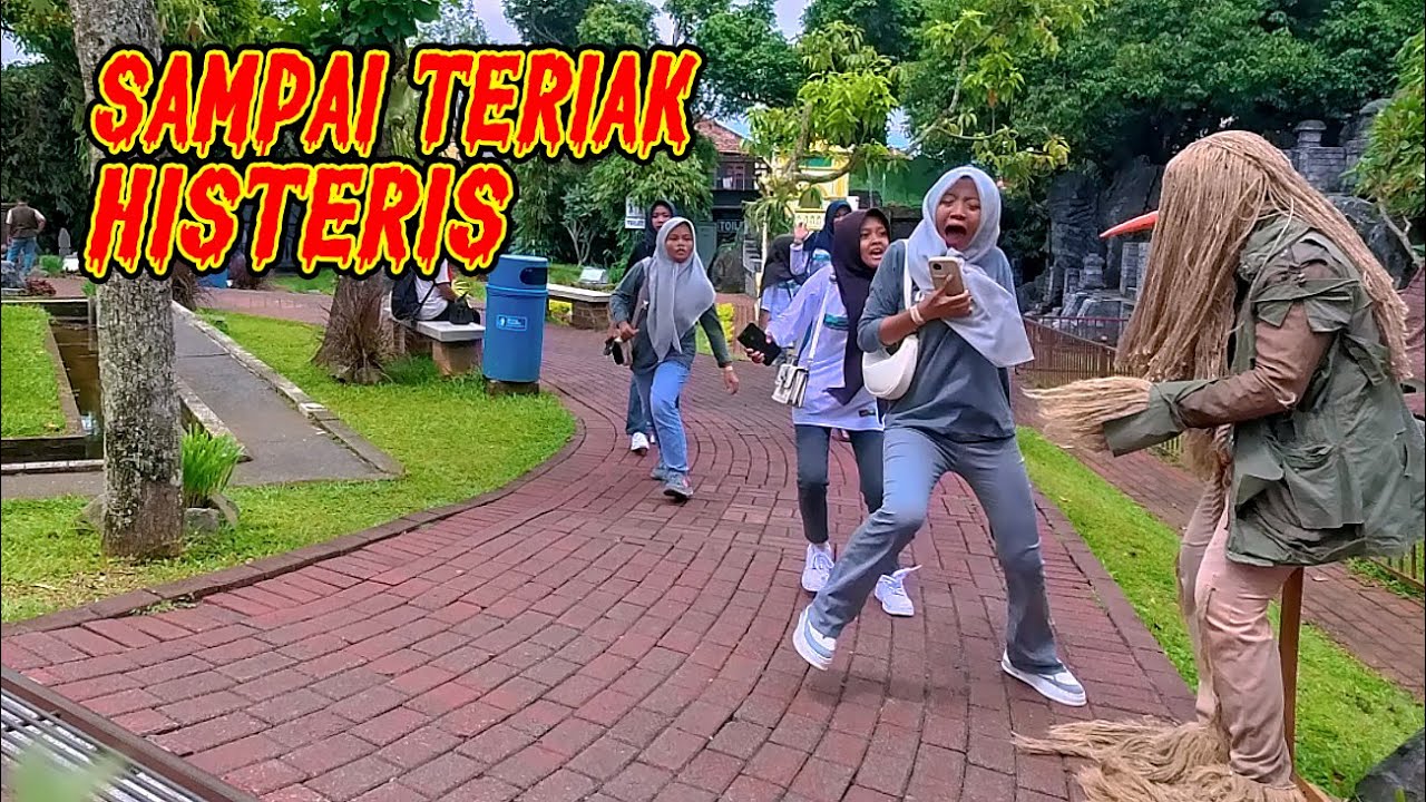Orang-orangan Sawah itu Membuat Dia Teriak, PRANK ORANG-ORANGAN SAWAH, SCARECROW PRANK