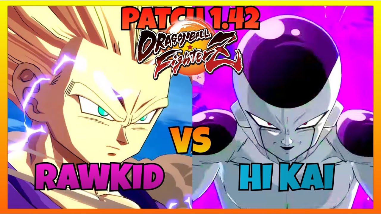DBFZ 1.42 - RAWKID vs HI KAI games (SSJ Vegeta, Teen Gohan, Tenshinhan vs Ginyu, Frieza, Tenshinhan)