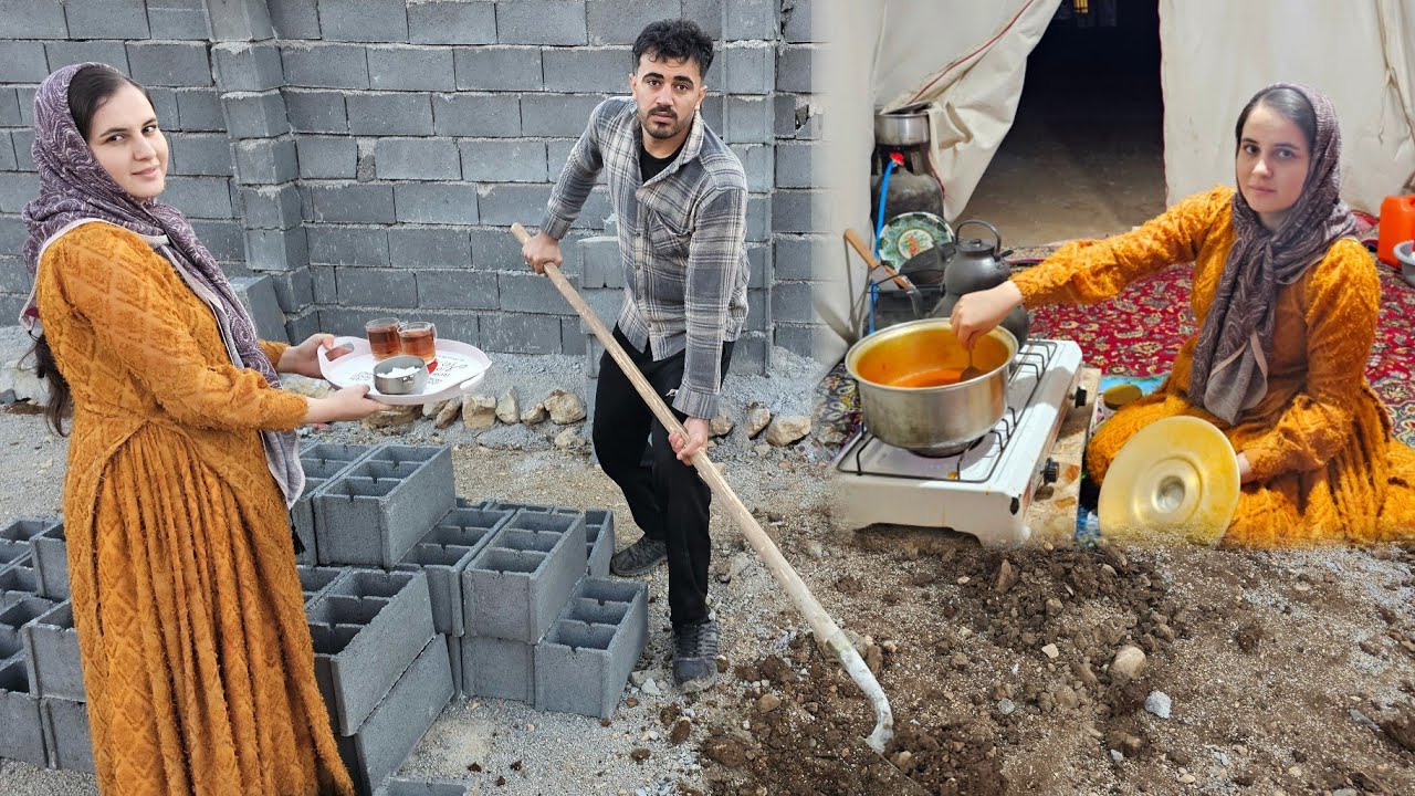 Maryam and Hassan's romantic endeavor on the village land