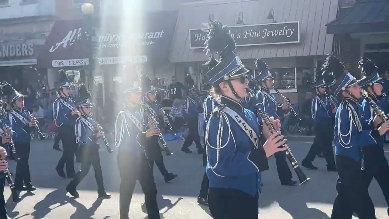Central Middle School Band at the 2022 Grundy County Corn Festival, Morris, IL