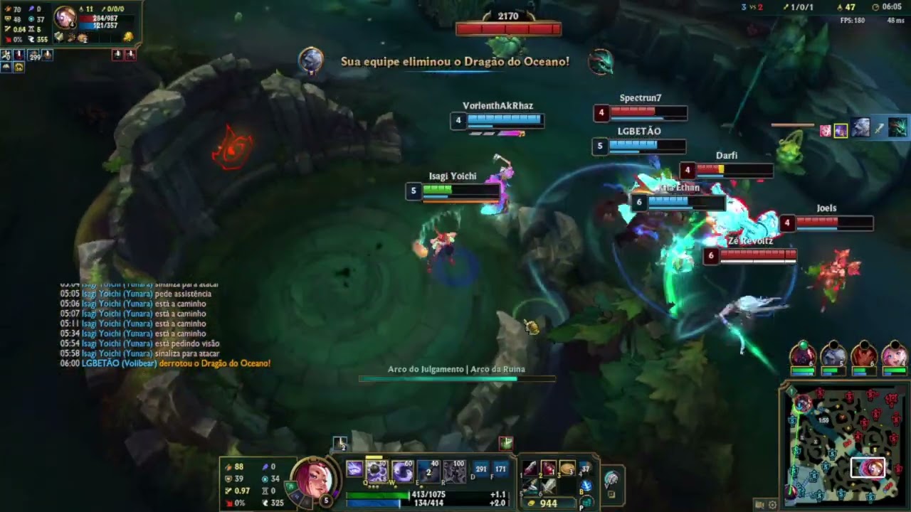 5x5 Conteudo puro no Lol grupo onde os fracos nao tem vez