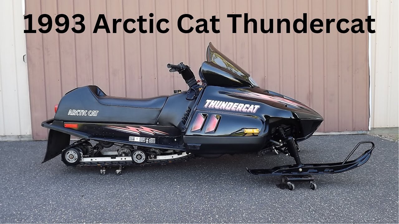 1993 Arctic Cat Thundercat - original first year Arctic Cat Muscle Sled