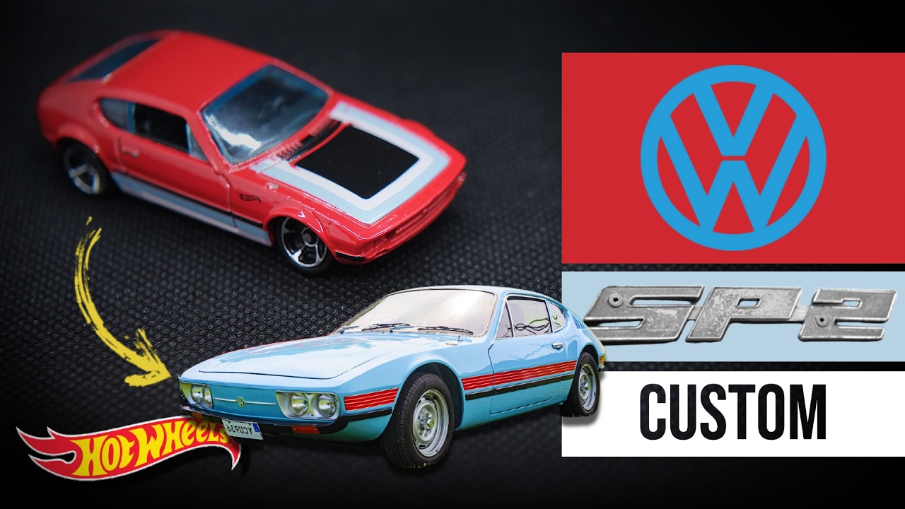 Hot Wheels Volkswagen SP2 на заказ