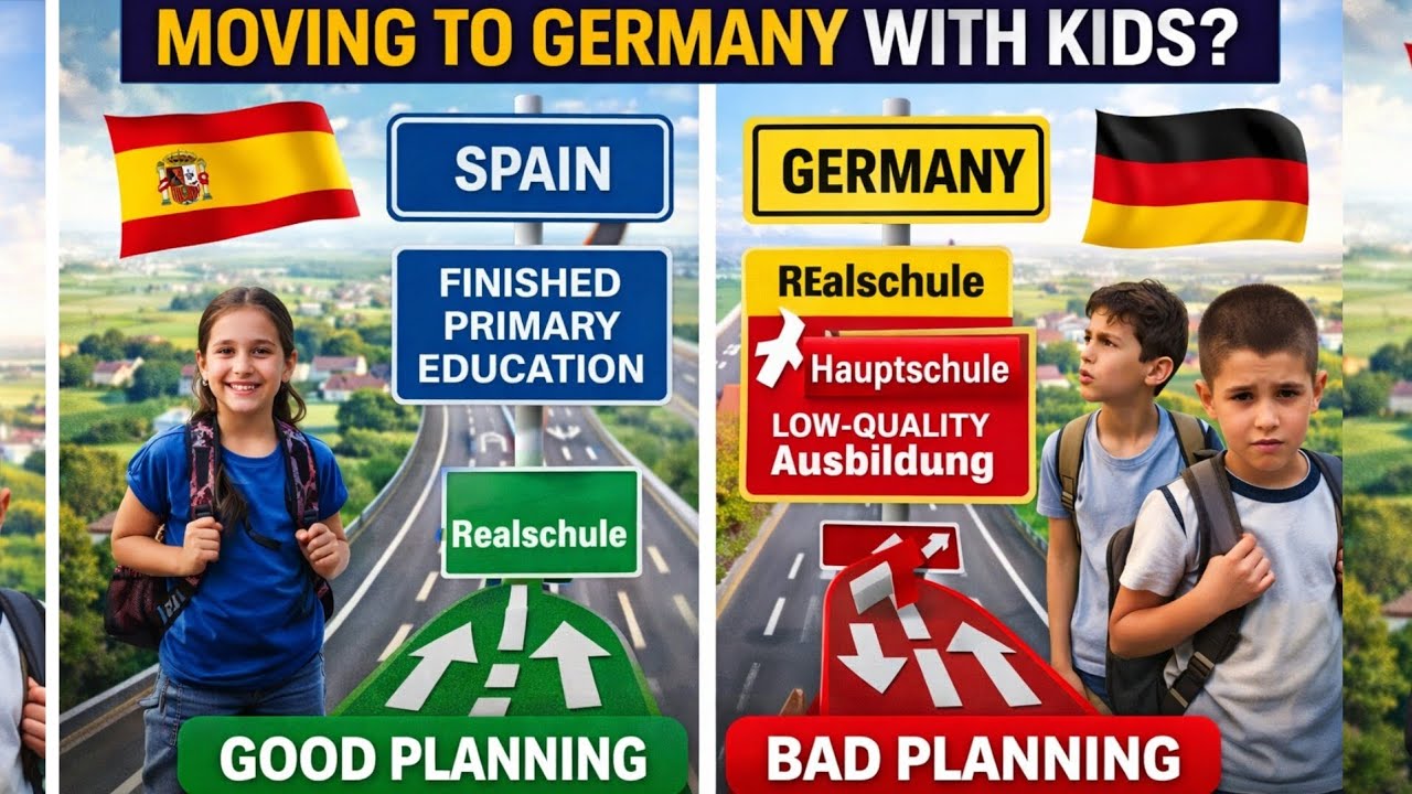 To Germany 🇩🇪 with Kids ,from Spain 🇪🇦 and Europe🇪🇺,  Problems for Admissions 
