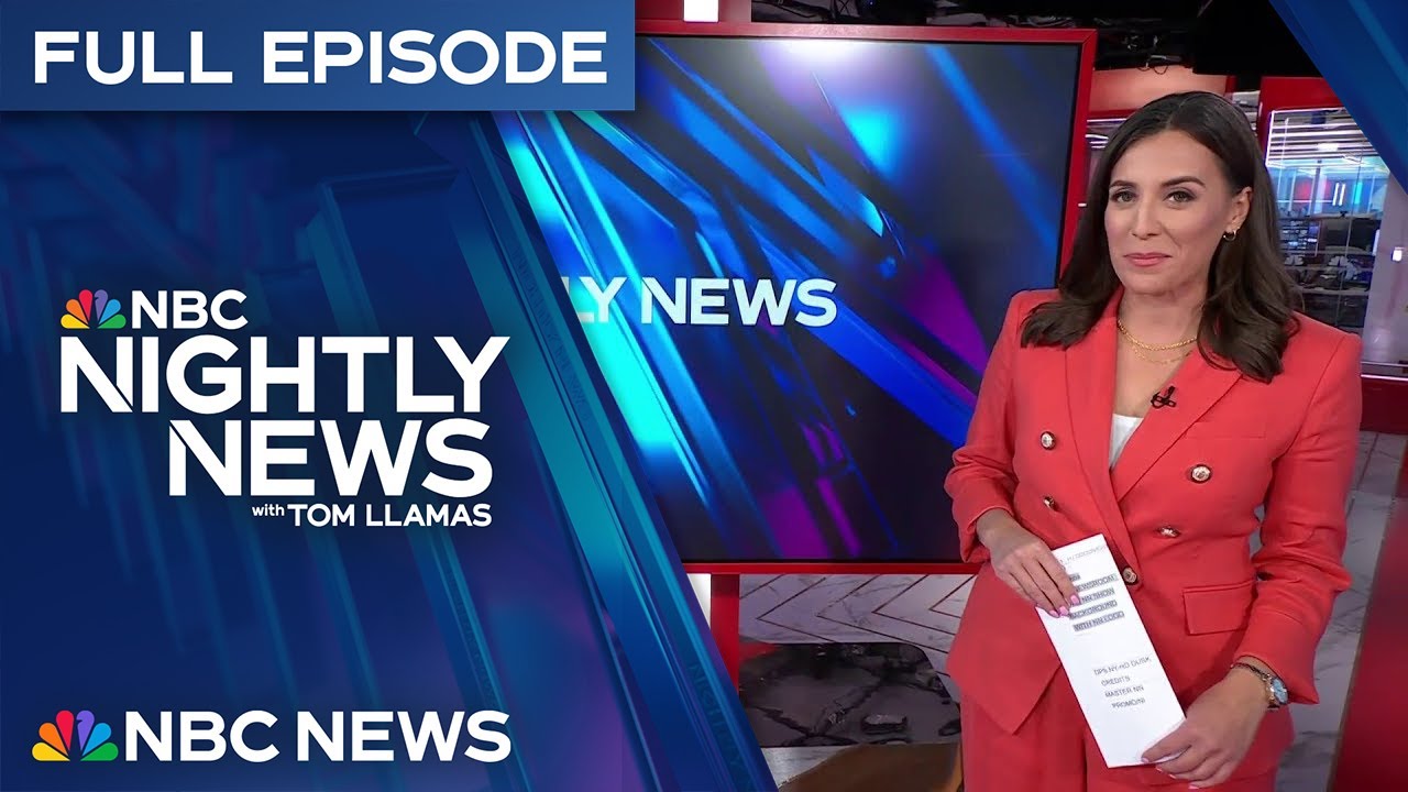 NBC Nightly News Full Episode - Aug. 31
