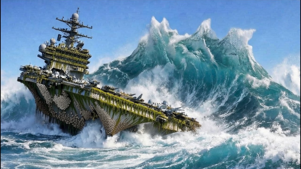 Deep Sea Treasure Discovery: Giant Machines Recover the Legendary USS Gerald R. Ford (CVN-78)