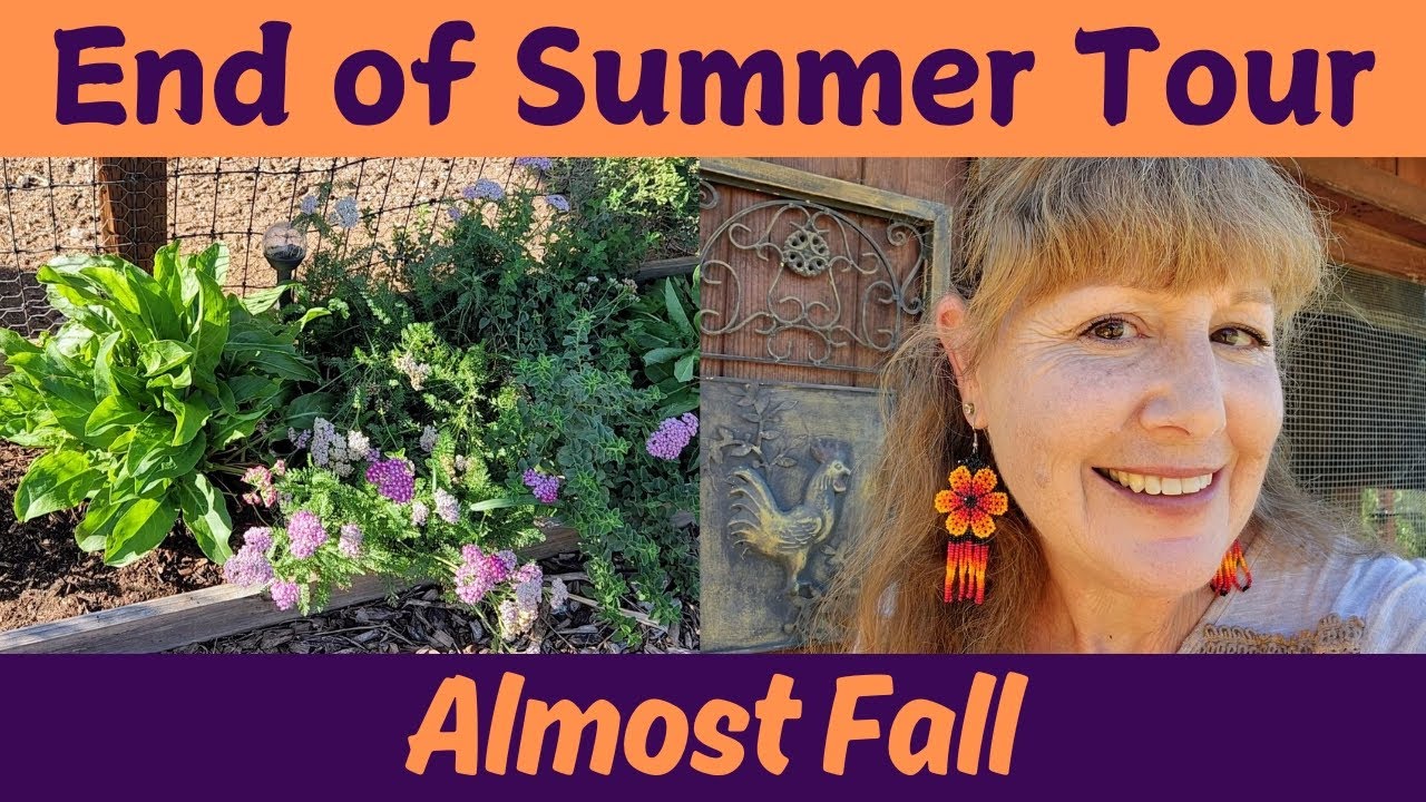 Veggie Garden TOUR! September 2024 ~ Squash, Tomatillos, Red Roselle, Peppers, HERBS, Cucs, & More!