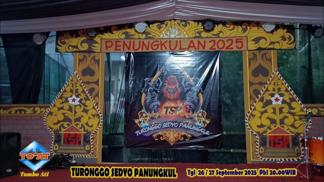 LIVE Part 01 Live Kuda lumping  TURONGGO SEDYO  PANUNGKUL (TSP} dlm Acara  GELAR SENI DAN BUDAYA