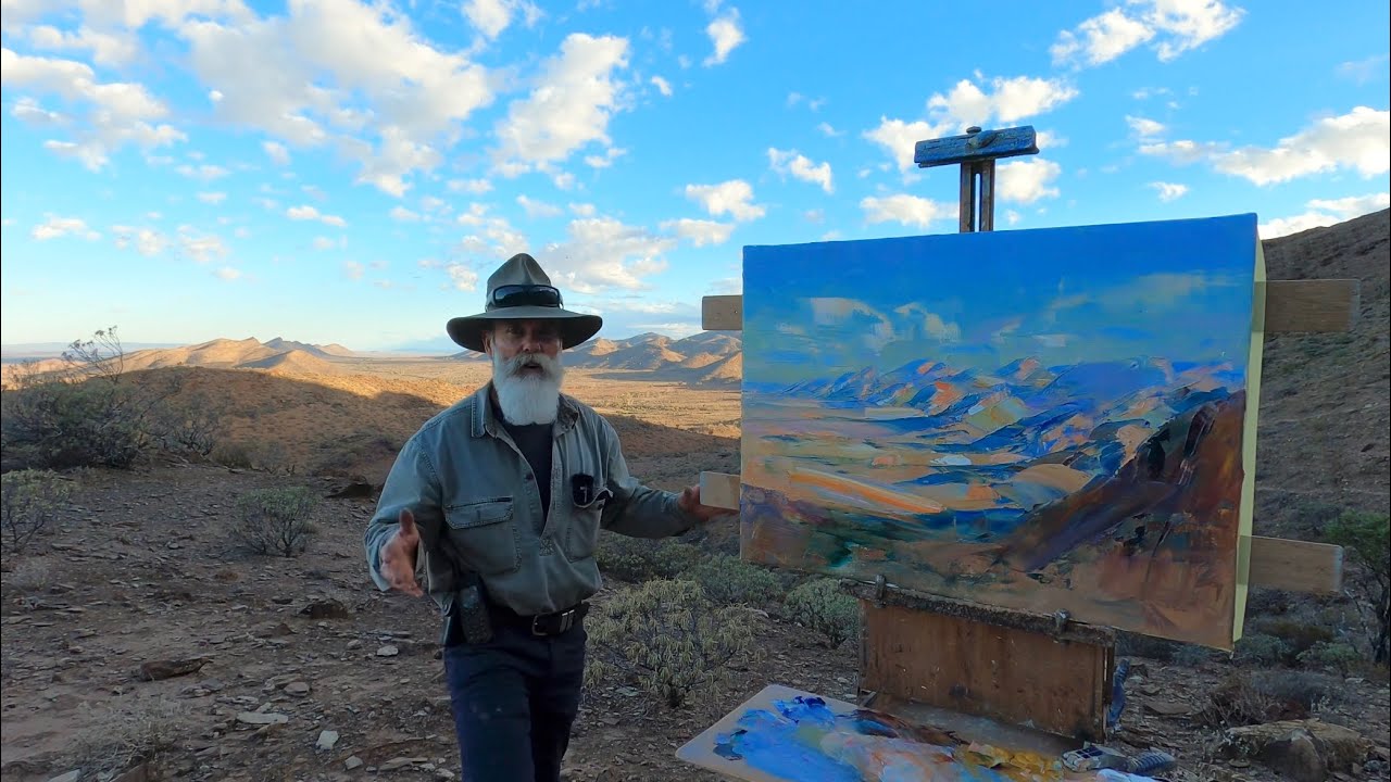 LIGHT CHASER - Painting Outdoors (en plein air) Capturing Light Atmosphere and Mood /Camping/Cooking