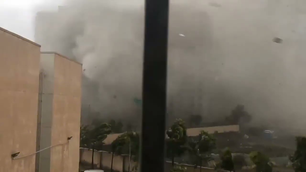 Direct Hit by Tornado in Faridabad, India - Feb. 8, 2019
