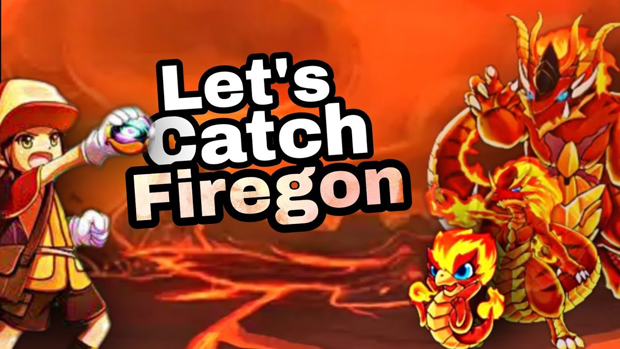 How to catch Firegon easily || Bulu Monster