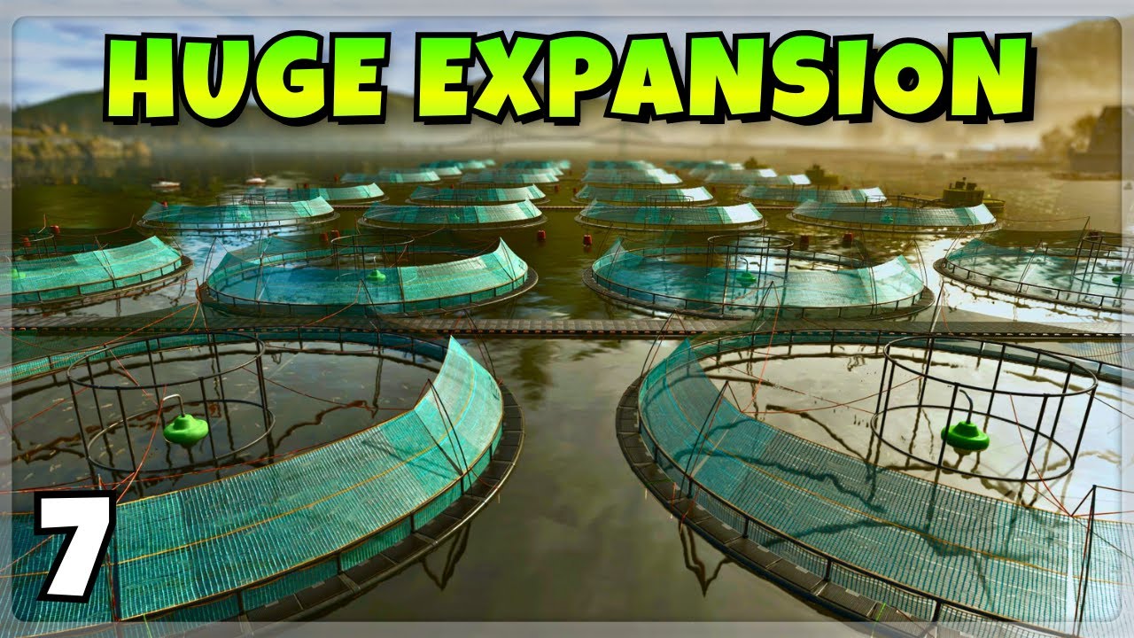 I Doubled My Entire Fish Farm Operation Overnight | FS25 Fishing Survival Challenge