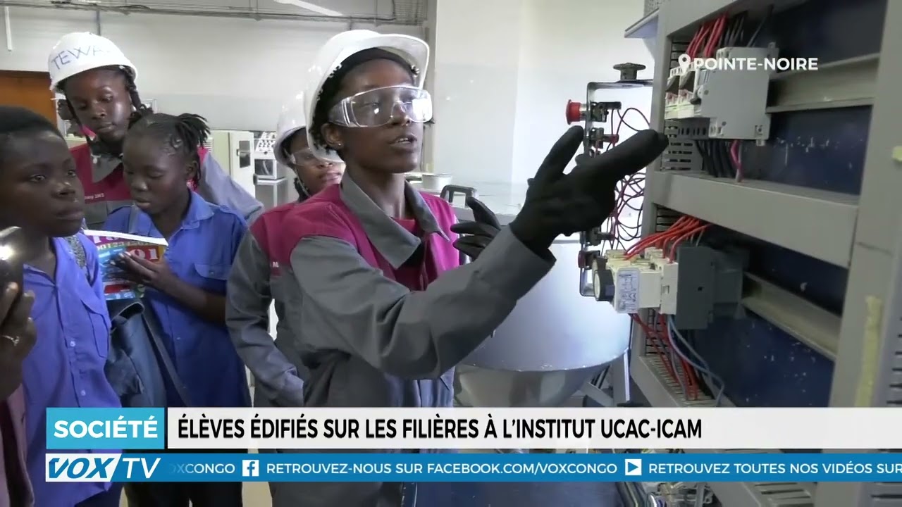 Les élèves découvrent les filières de formation à l’UCAC-ICAM