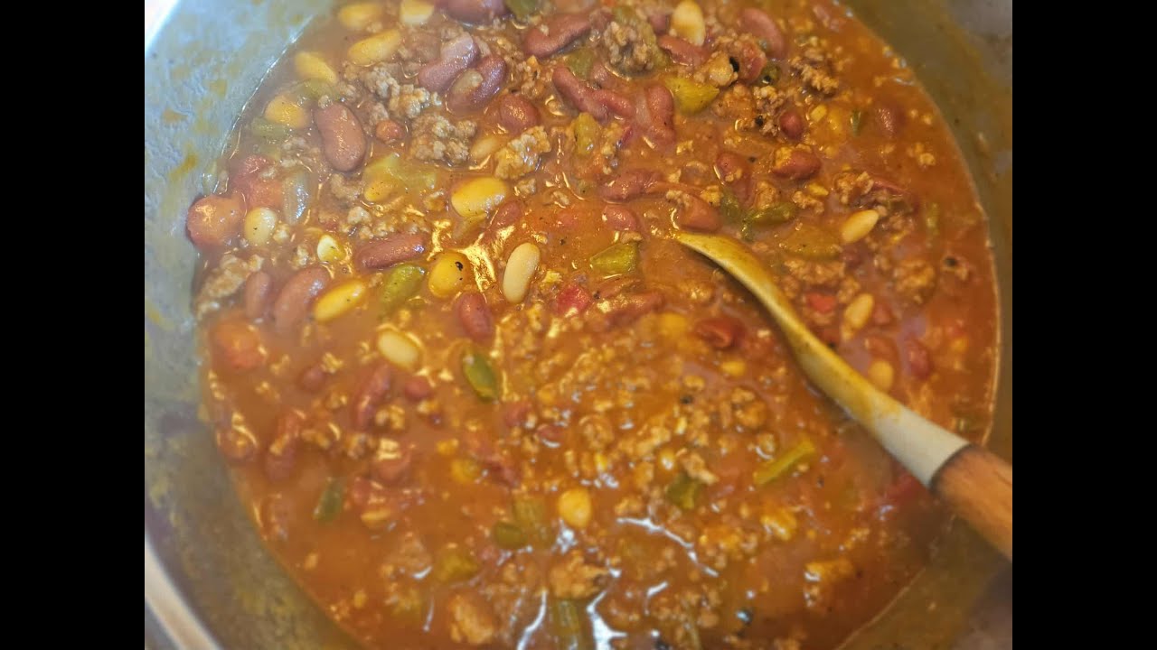 Caribbean Inspired Chili #chili #chilirecipe
