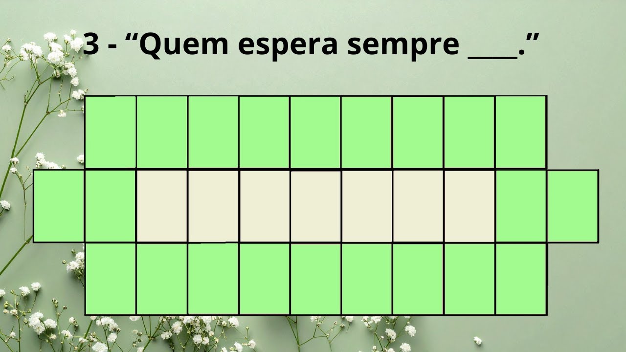 QUIZ DE PALAVRAS - PROGRAMA 06