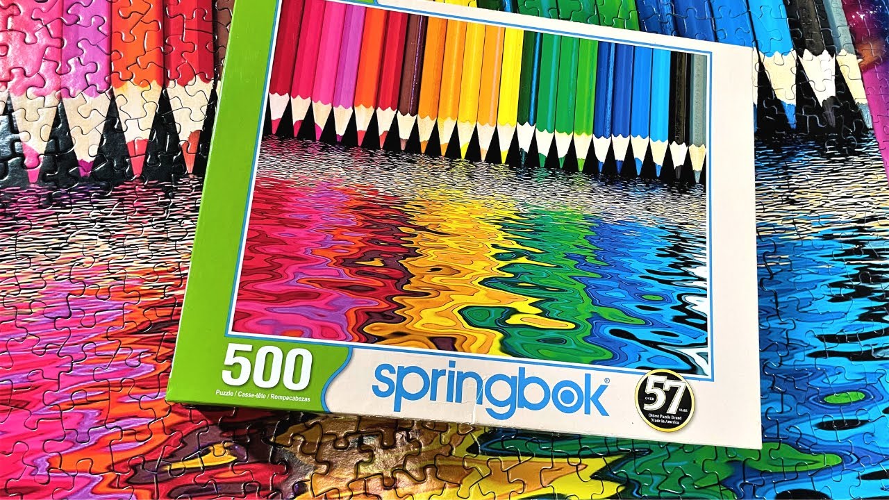 Easy or Hard? Springbok’s Pencil Pushers Jigsaw Puzzle